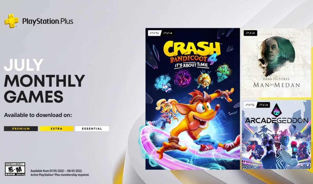 PlayStation Plus July 2022