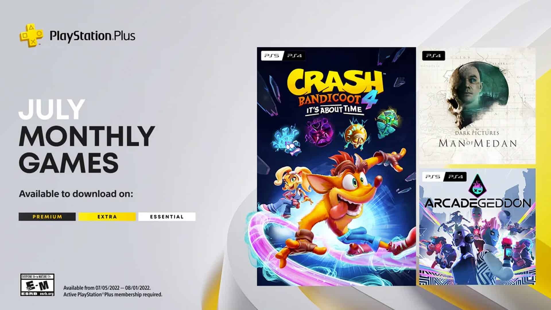 PlayStation Plus July 2022