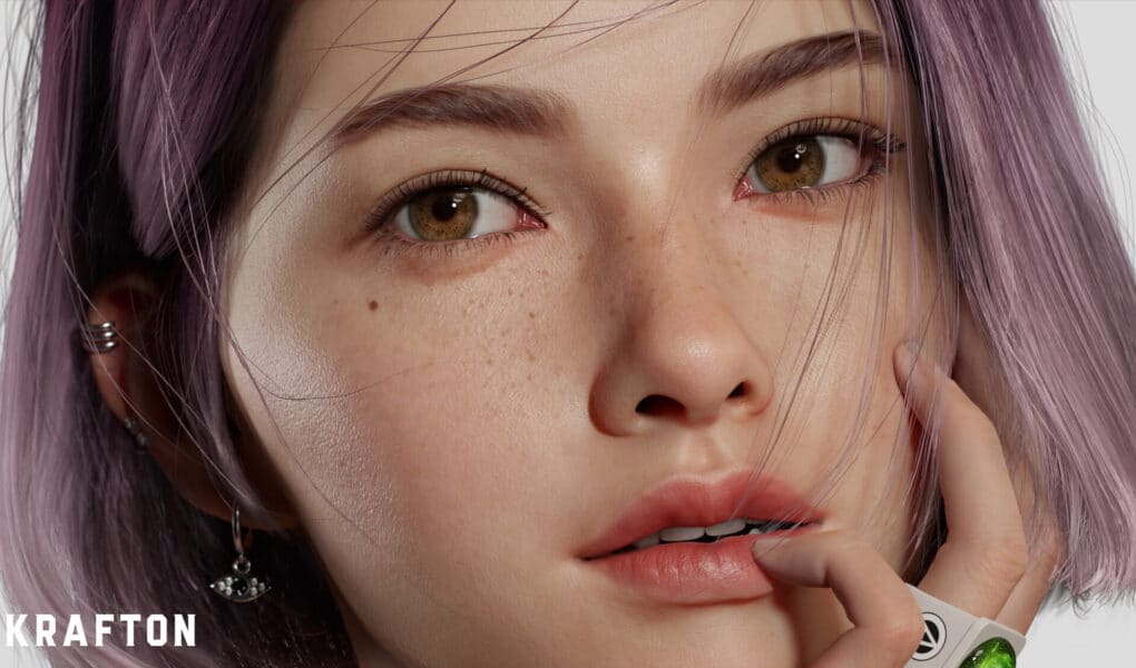 ANA hyper-realistic virtual human by Krafton