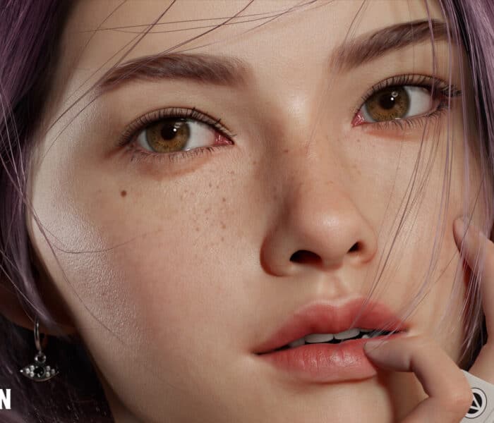 ANA hyper-realistic virtual human by Krafton