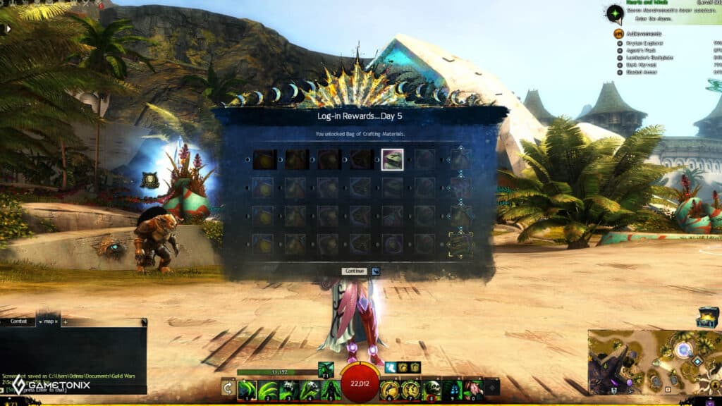 GuildWars2 -Login Rewards