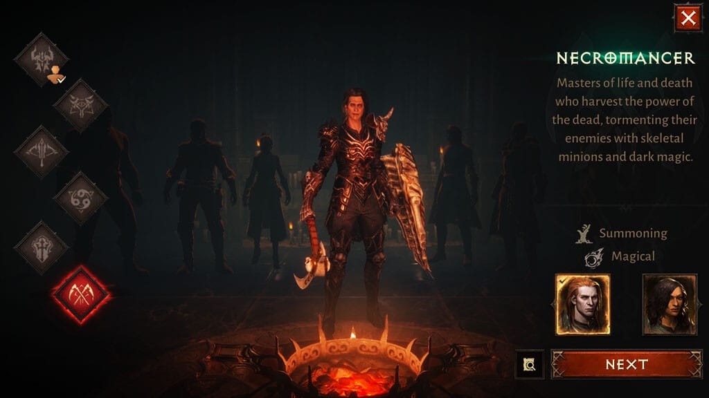 Diablo Immortal Change Class and Other Update