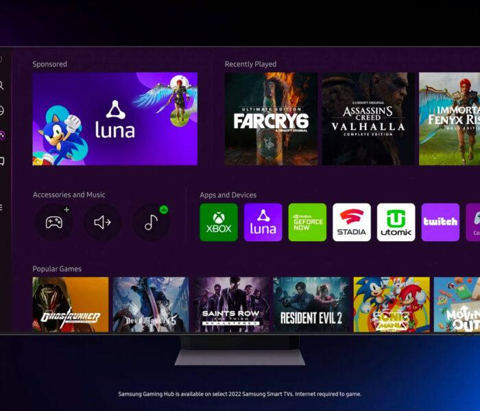 Amazon Luna to Samsung TV
