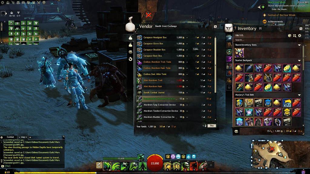 GuildWars 2 - Guide Meta Event Silverwastes Great Items