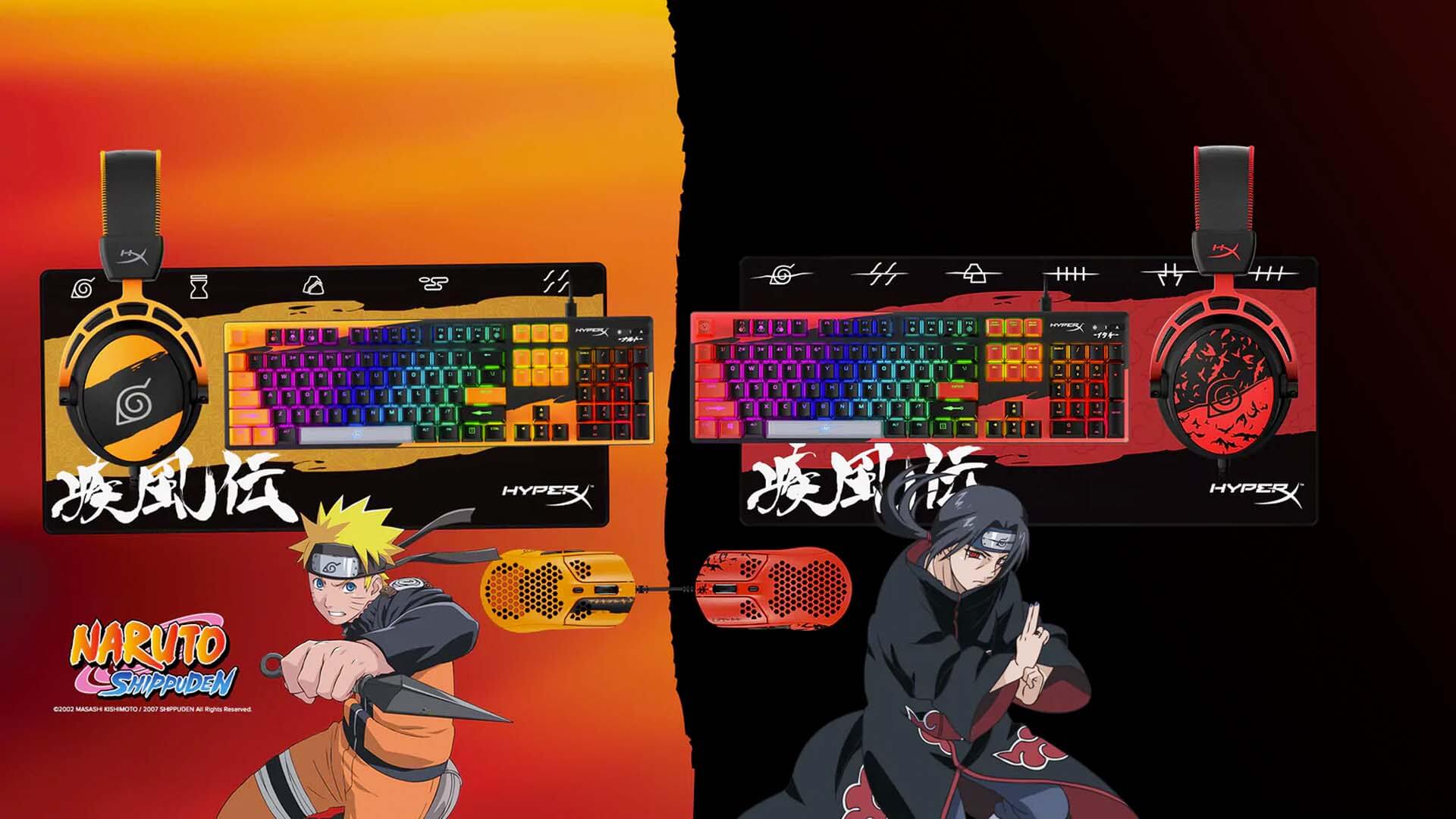 HyperX x Naruto