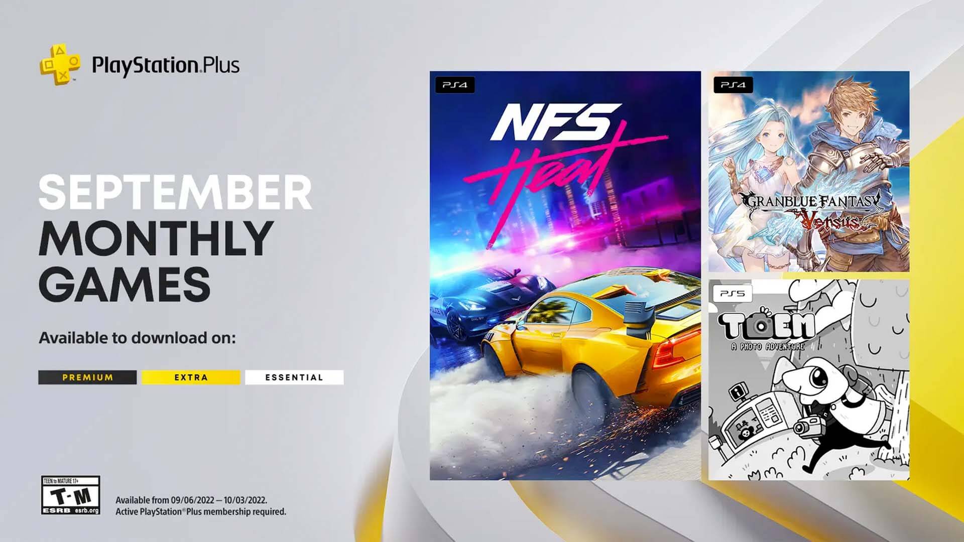 PlayStation Plus September 2022