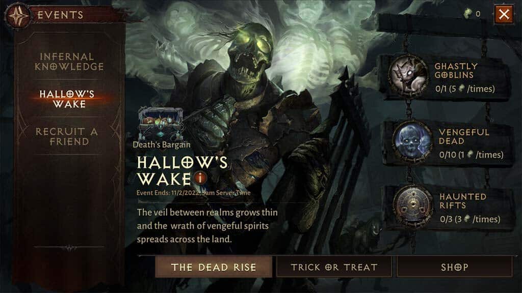 Diablo Immortal Hallow’s Wake Header