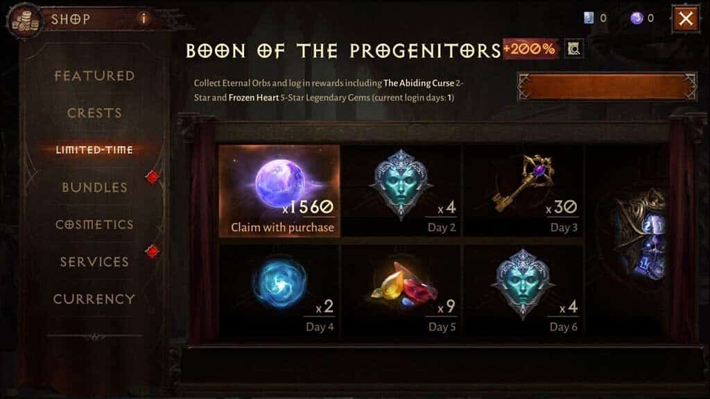 Diablo Immortal Update 25 october 2022