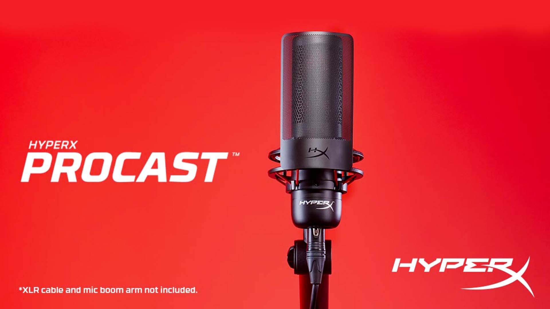 HyperX เปิดตัวผลิตภัณฑ์ใหม่ HyperX ProCast ไมค์ระดับมืออาชีพ Game Tonix