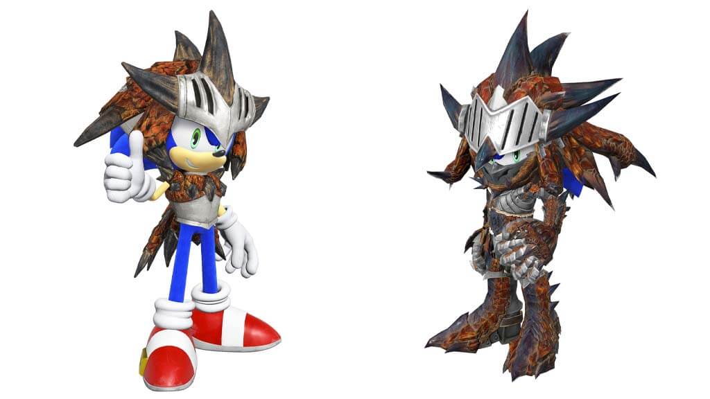 Sonic Frontiers x Monster Hunter