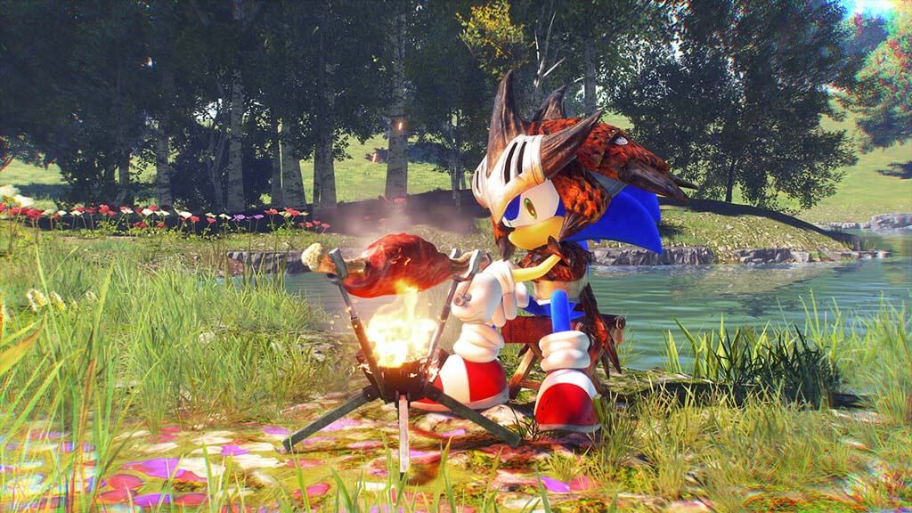 Sonic Frontiers x Monster Hunter