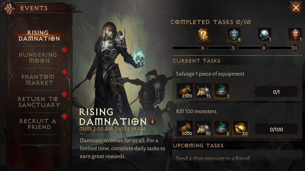 Diablo Immortal Update 3 January 2023