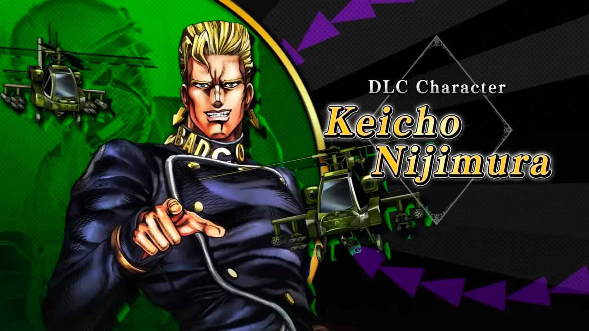 JoJo’s Bizarre Adventure: All Star Battle R - New DLC Keicho Nijimura