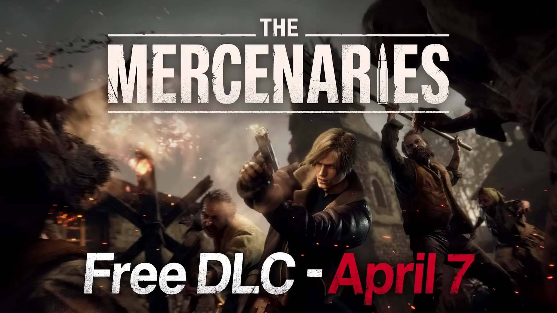 Resident Evil 4 Remake new DLC The Mercenaries