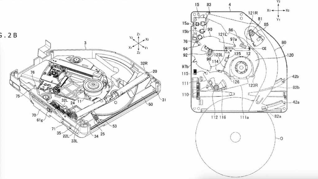 Sony PlayStation Patent Optical Disc Drive Modular