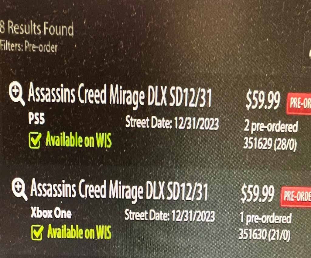 assassin creed mirage released august 2023 content 2