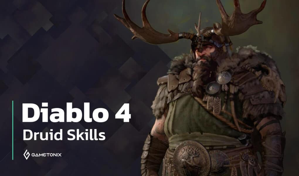 Diablo 4 Druid Class All Skills in Skill Tree สกิลอาชีพ Druid ทั้งหมด