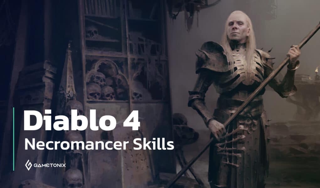 Diablo 4 Necromancer Class All Skills in Skill Tree สกิลอาชีพ Necromancer ทั้งหมด