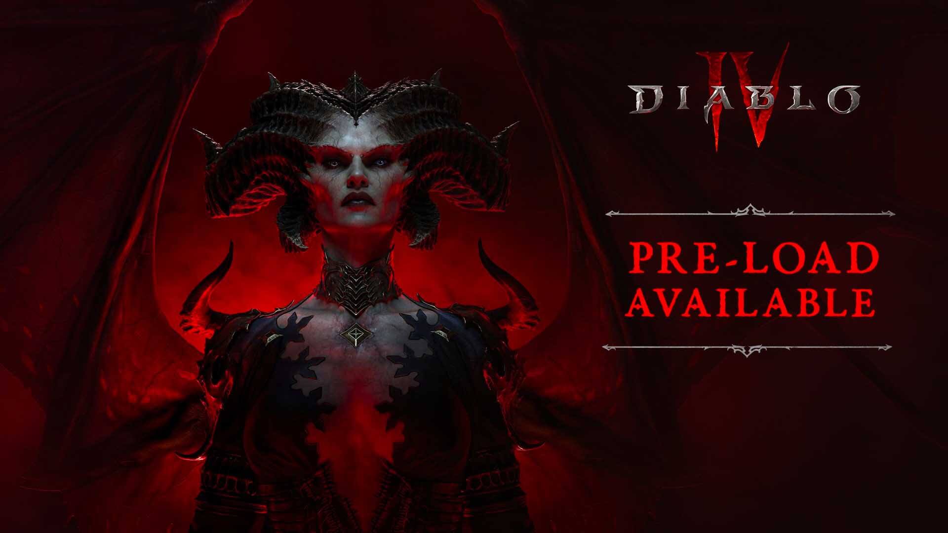 Diablo 4 Pre-Load Available Now for PC and Console