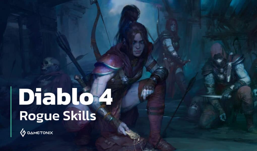 Diablo 4 Rogue Class All Skills in Skill Tree สกิลอาชีพ Rogue ทั้งหมด