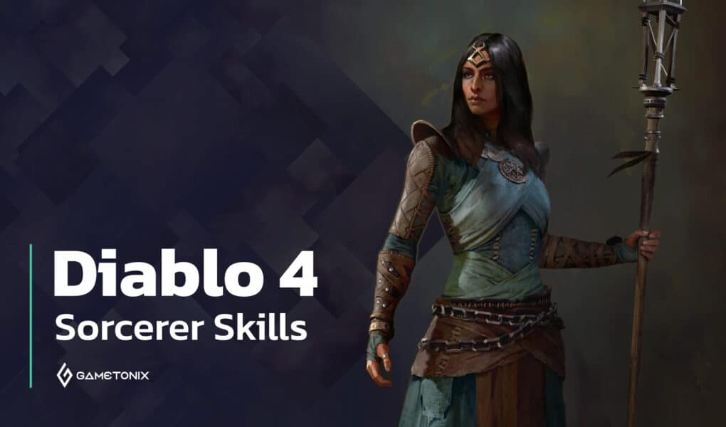 Diablo 4 Sorcerer Class All Skills in Skill Tree สกิลอาชีพ Sorcerer ทั้งหมด