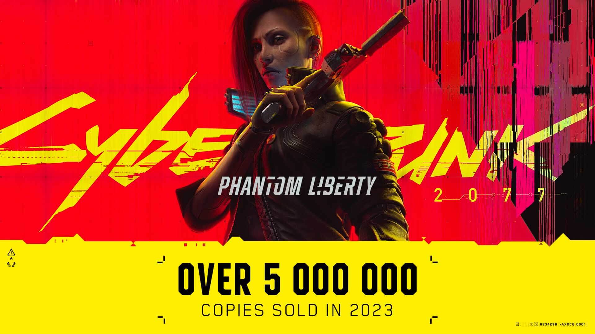 Cyberpunk 2077 Phantom Liberty ขายไปแล้วมากกว่า 5 ล้านชุด ในปี 2023